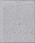 [Peabody, Nathaniel,] father, ALS to. Jan. 19, 1854, with copy of same in recipient's hand.