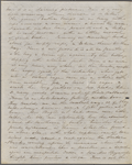 [Peabody, Nathaniel,] father, ALS (incomplete) to. Feb. 16, 1854, with copy of same (complete) in hand of recipient. Previously two items: [1853?] and Feb. 16, 1854.