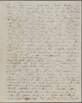Peabody, Nathaniel, father, ALS to. Aug. 18, 1854. 

