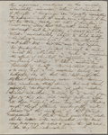 Peabody, Nathaniel, father, ALS to. Aug. 18, 1854. 
