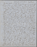 Peabody, Nathaniel, father, ALS to. Sep. 3, 1854. 
