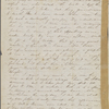 Peabody, N[athaniel,] father, ALS to. Nov. 14, 1854 