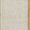 Peabody, N[athaniel,] father, ALS to. Nov. 14, 1854
