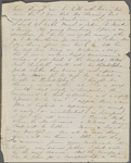 Peabody, N[athaniel,] father, ALS to. Nov. 14, 1854
