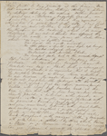 [Peabody, Nathaniel,] father, ALS (incomplete) to. [Dec. 1854?]