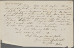 [Peabody, Nathaniel,] father, ALS (incomplete) to. [Dec. 1854?]