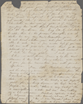Peabody, Nathaniel, father, ALS (incomplete) to. [Dec. 1854/Jan. 1855?]
