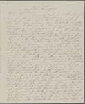Pickman, Miss [Love] Rawlins, ALS to. May 13-14, 1834.
