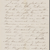 Ticknor, W[illiam] D., ALS to. Dec. 2, [1856].
