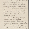 Ticknor, [William D.], ALS to. May 15, [1861].
