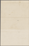 Ticknor, [William D.], ALS to. May 15, [1861].