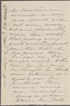 Ticknor, [William D.], ALS to. Wed. and Thurs. [Feb./Mar. 1864].