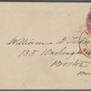 Ticknor, [William D.], ALS to. Wed. and Thurs. [Feb./Mar. 1864].