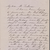 Ticknor, [William D.], ALS to. Mar. 10, [1864].