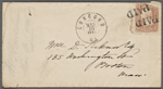 Ticknor, [William D.], ALS to. Mar. 10, [1864].