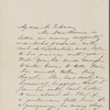 Ticknor, [William D.], ALS to. [Mar. 13, 1864].