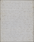 [unknown correspondent], AL (incomplete) to. [1848?].
