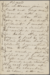 [unknown correspondent], ALS (incomplete) to. [Jun. 1864].