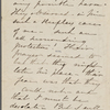 [unknown correspondent], ALS (incomplete) to. [Jun. 1864].