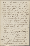 [unknown correspondent], ALS (incomplete) to. [Jun. 1864].