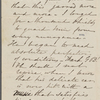 [unknown correspondent], ALS (incomplete) to. [Jun. 1864].