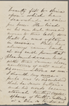 [unknown correspondent], ALS (incomplete) to. [Jun. 1864].