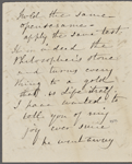 [unknown correspondent], ALS (incomplete) to. [Jun. 1864].