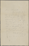 [unknown], Elizabeth, ALS to. [n.d.].