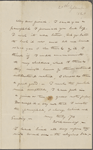 Channing, W[alter], ALS to SAPH. Sep. 20, 1829.