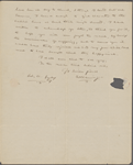 Channing, W[alter], ALS to SAPH. Oct. 11, [n.y.].