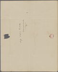 Channing, W[alter], ALS to SAPH. Oct. 11, [n.y.].