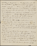 [Clarke, Sarah?], ALS to SAPH. Nov. 1832.