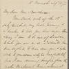 Cushman, Charlotte, ALS to SAPH. Sep. 15, 1855.