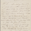 [Greene], Anna [B.], ALS to SAPH. Aug. 25, [n.y.].
