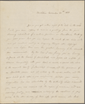 Guild, E. A., ALS to SAPH. Nov. 30, 1833.