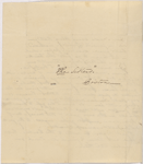 [Haven, Lydia G. Sears], ALS to SAPH, EPP and MTPM. [Nov. 1827].