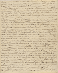 [Haven,] Lydia [G. Sears], ALS to SAPH. [Feb. 20? 1831?]