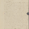 H[aven,] S[amuel] F[oster], ALS to SAPH. Aug. 3, 1837.