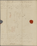 H[aven,] S[amuel] F[oster], ALS to SAPH. Aug. 3, 1837.