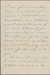 Haven, S[amuel] F[oster], ALS to Miss [Elizabeth Palmer] Peabody. Mar. 9, 1871.