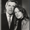 James Broderick and Sandy Dennis in rehearsal for the stage production Let me Hear You Smile