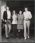 Harry Cauley [left] and unidentified others in rehearsal for the stage production Let Me Hear You Smile