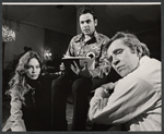 Sandy Dennis, Paul B. Price and James Broderick in rehearsal for the stage production Let me Hear You Smile