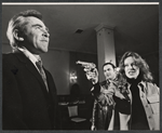 James Broderick, Paul B. Price and Sandy Dennis in rehearsal for the stage production Let me Hear You Smile