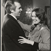James Broderick and Sandy Dennis in rehearsal for the stage production Let me Hear You Smile