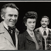 James Broderick, Sandy Dennis and Paul B. Price in the stage production Let me Hear You Smile