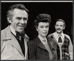 James Broderick, Sandy Dennis and Paul B. Price in the stage production Let me Hear You Smile