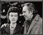 Sandy Dennis and James Broderick in the stage production Let me Hear You Smile