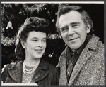 Sandy Dennis and James Broderick in the stage production Let me Hear You Smile