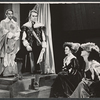 Bernard Kates [left] and unidentified others in the stage production The Devils